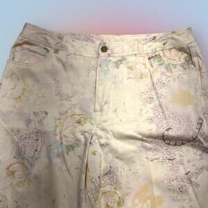 DANA BUCHMAN Women’s 12 Floral Print Pant